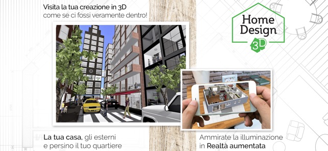 Home design 3d su app store Disegnare progetto casa gratis