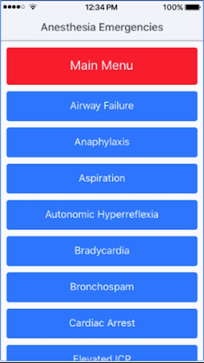 Anesthesia Emergencies