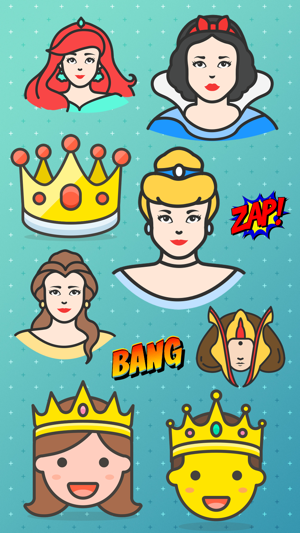 Princess Emoji Matching Game(圖1)-速報App