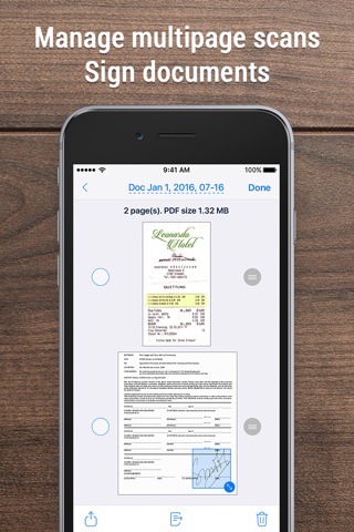 iScanner - PDF Scanner App screenshot 4