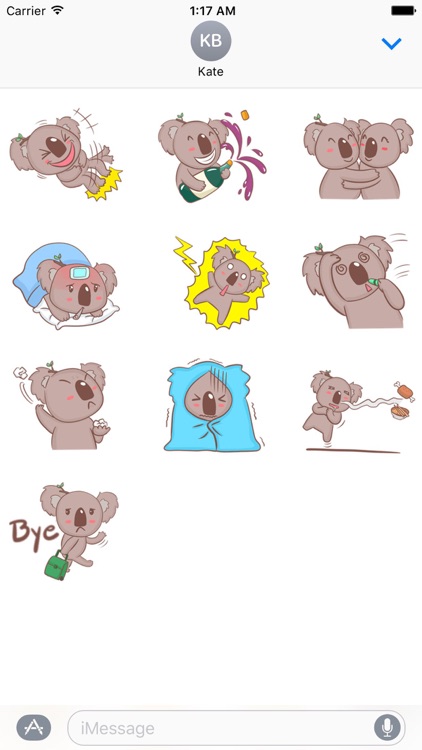 Cute Koala Koalamoji Sticker