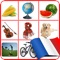 Icon Learning French - Basic Words