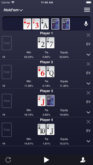 Evenbet Poker Calculator(圖4)-速報App