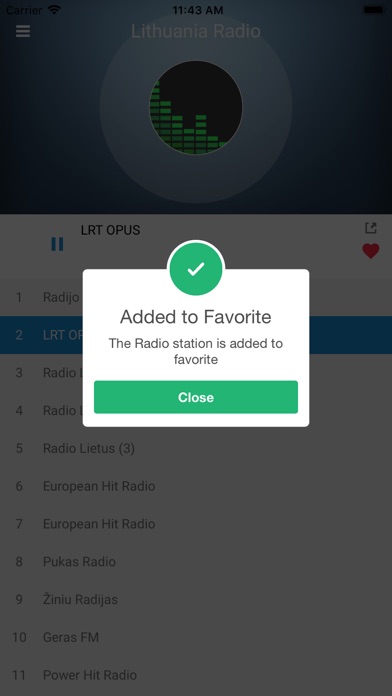 Lithuanian Radio FM: Lietuvos screenshot 3