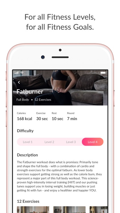 WeBurn: Women Home Workouts screenshot-3