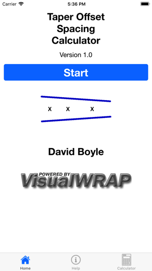 Taper Offset Spacing Calculato(圖1)-速報App