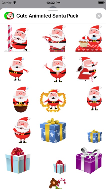 Cute Animated Santa Pack