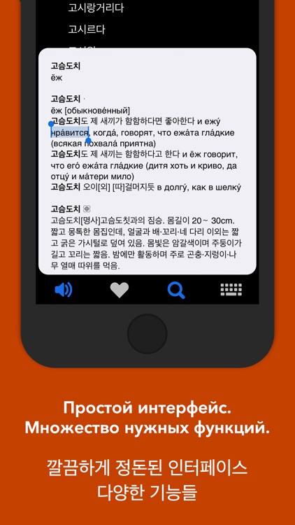 KoRusDic Pro 한러-러한 7-in-1 사전 screenshot-0