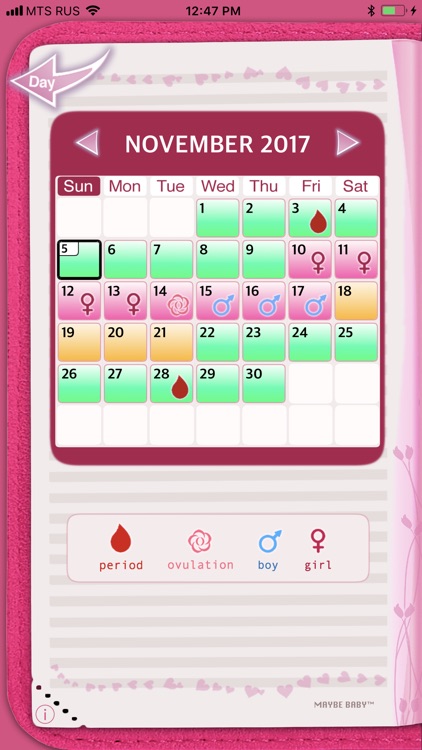 Maybe Baby™ Period & Fertility screenshot-0