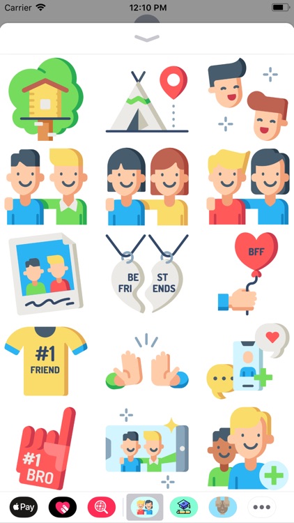 Friendship and Family Stickers