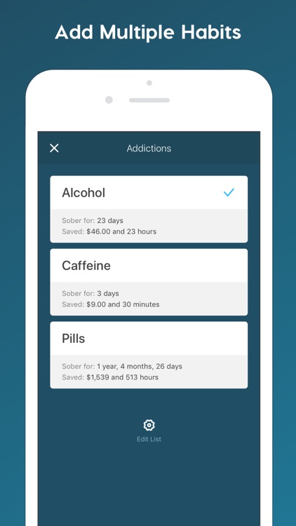 I Am Sober - Sobriety Counter screenshot-4