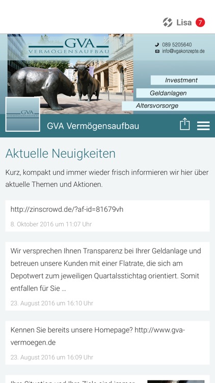 GVA Vermögensaufbau