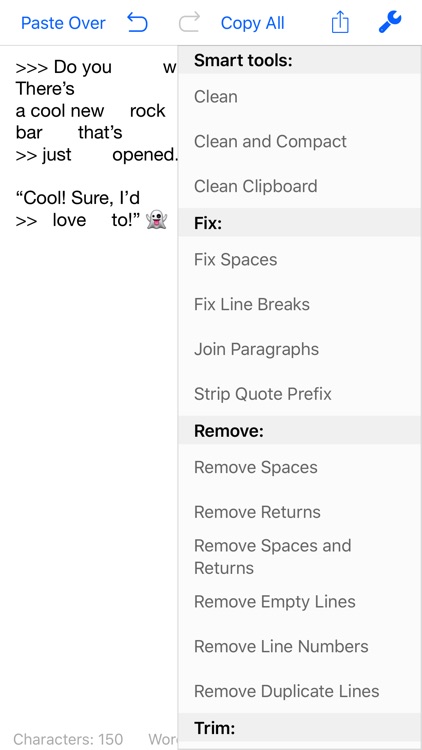 Clean Text