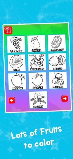 Fruit's Doodle Coloring Book(圖2)-速報App