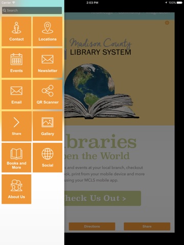 Madison County Library System screenshot 2