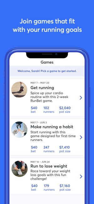 RunBet - Run more, Earn more(圖4)-速報App