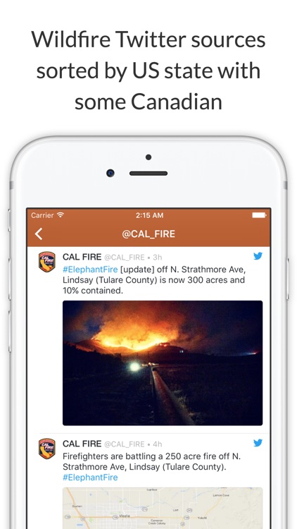 Wildfire Info - GeoMAC, InciWeb, CAL FIRE, VIIRS screenshot-4