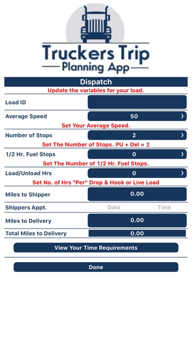 ETA PTA Calculator Teams screenshot 2