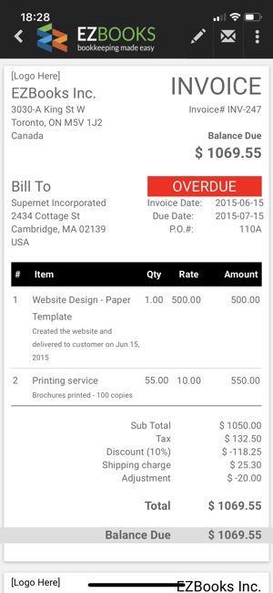 EZBooks - Mobile Bookkeeping(圖3)-速報App