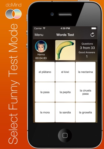 doMind ES - Spanish Language Words Teacher screenshot 4