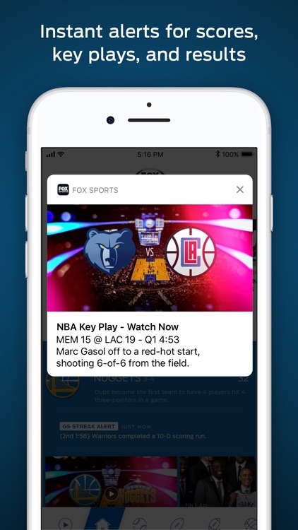 FOX Sports: Streaming & Scores