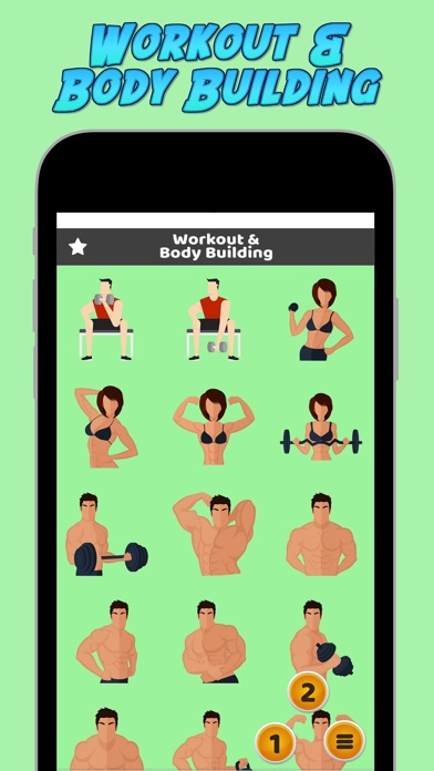 Gym and Body Building Stickers screenshot 3
