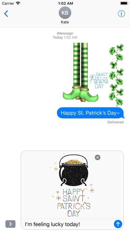 Glittering St. Patrick's Day screenshot-4