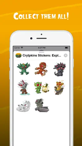 Game screenshot Cryptkins Stickers: Explore hack