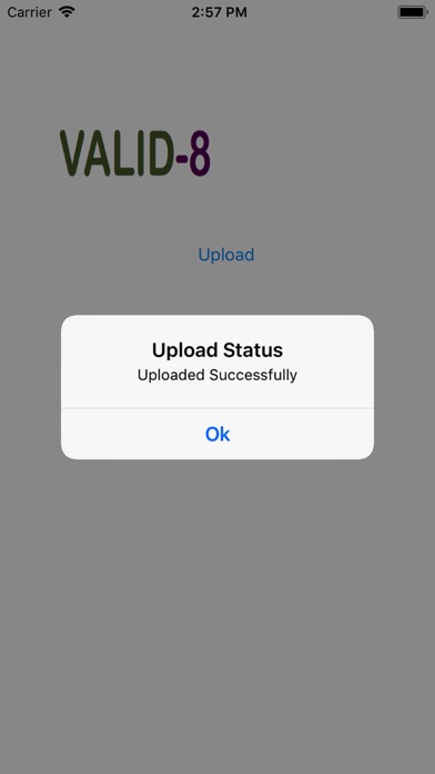 Valid8 Upload System screenshot 4