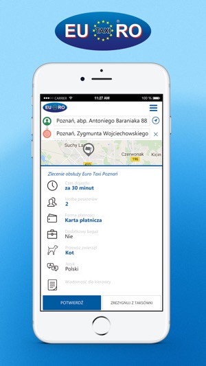 Euro Taxi Poznań 61 8 111 111(圖3)-速報App