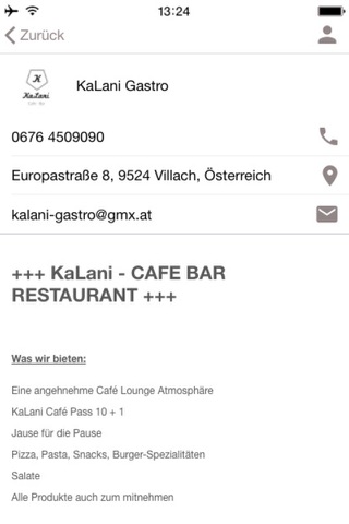 KaLani Gastro screenshot 2