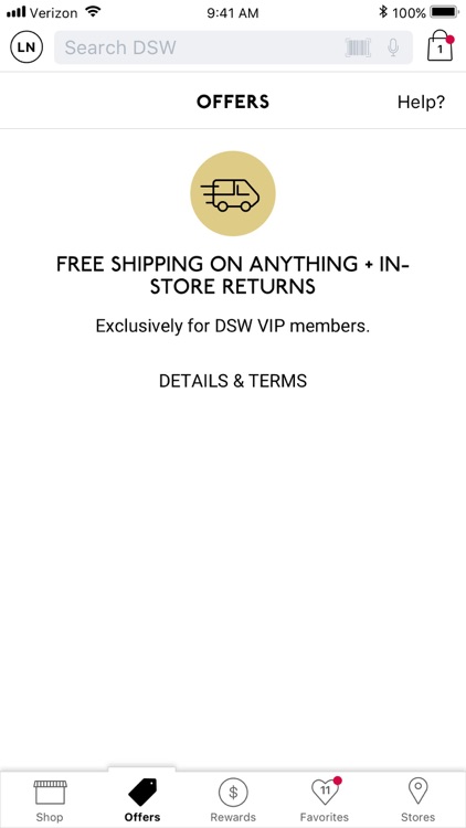 DSW Designer Shoe Warehouse screenshot-3