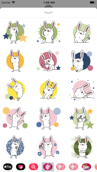 How to cancel & delete Bunny Funny Emojis Sticker Emo from iphone & ipad 2