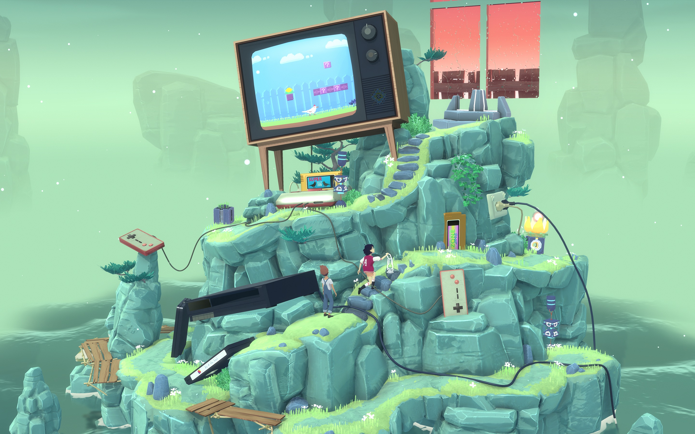 Screenshot do app The Gardens Between