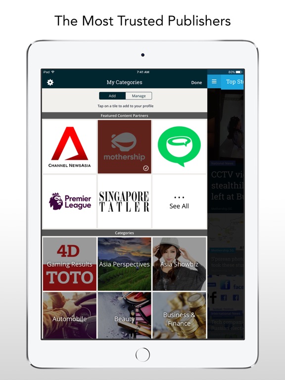 NewsLoop: News & lifestyle iPad NewsLoop: News & lifestyle iPad
