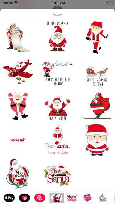 Christmas Santa Sticker Pack screenshot 3