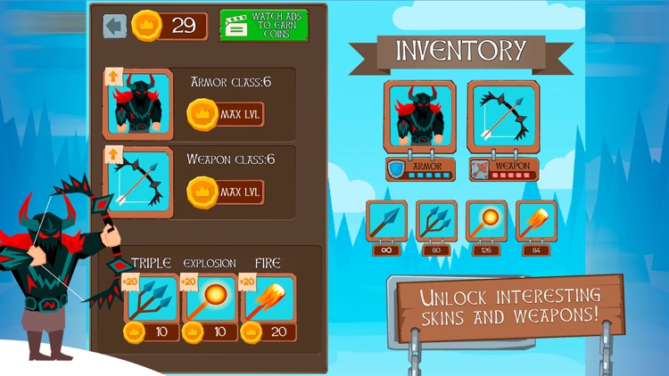 Stickman Viking Archery Master screenshot-3