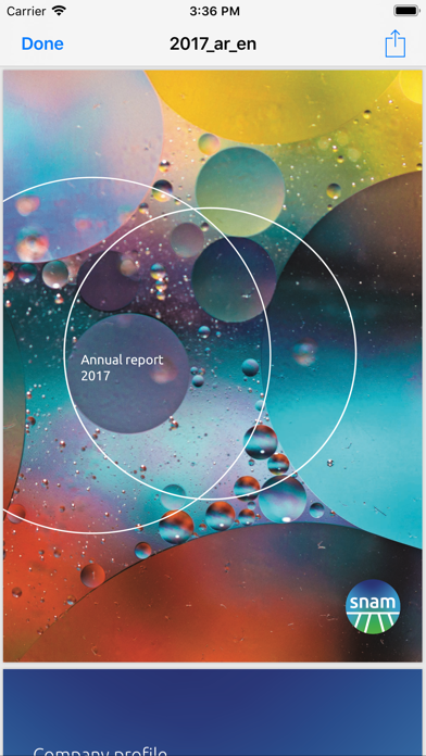 How to cancel & delete Snam Annual & Interim Reports from iphone & ipad 3