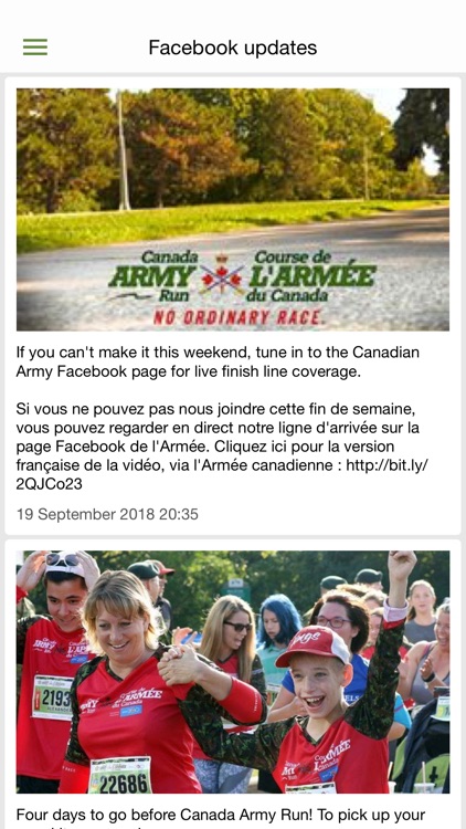 Army Run/Course de l'Armée