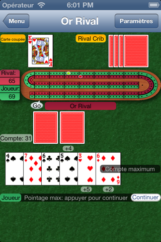 BTO Cribbage screenshot 3