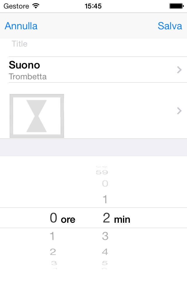 alDente (cooking timer) screenshot 3