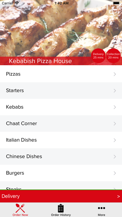 Kebabish Pizza House screenshot 2