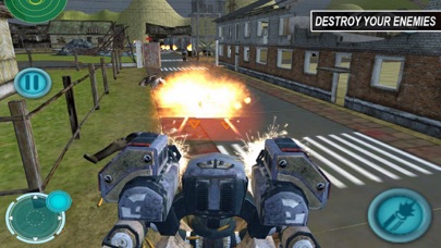 Warriors Robot Anti Zombie screenshot 2