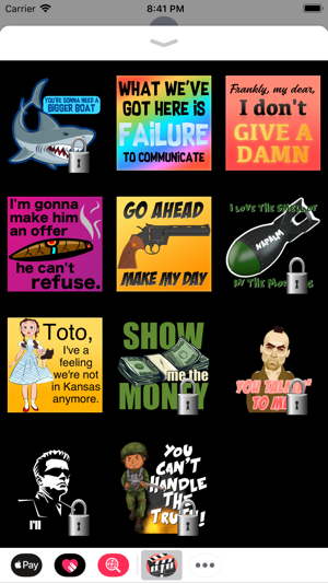 Classic Movie Quotes Stickers(圖2)-速報App