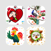 Premium Soledad Stickers with Birds