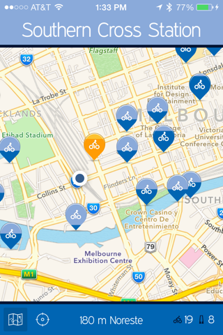 Melbourne Bikes — A One-Tap Bike Share App screenshot 4