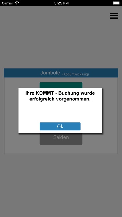 Jombole Zeiterfassungsapp screenshot-3