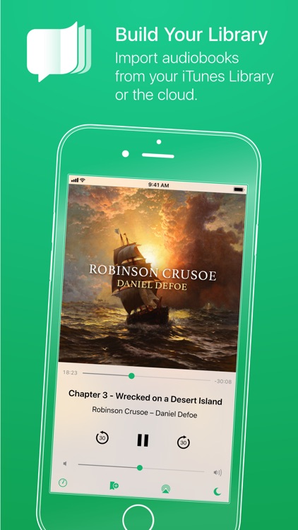 GreenLit Audiobook Player