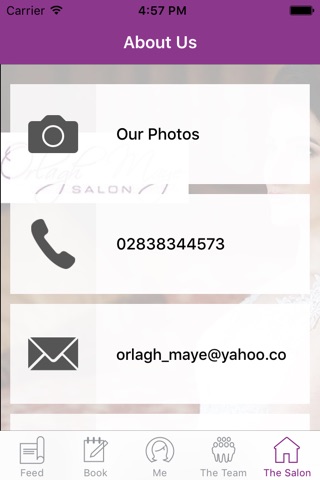 Orlagh Maye Salon screenshot 3
