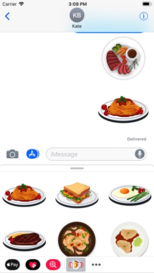 Gourmet Western Dish Stickers(圖2)-速報App